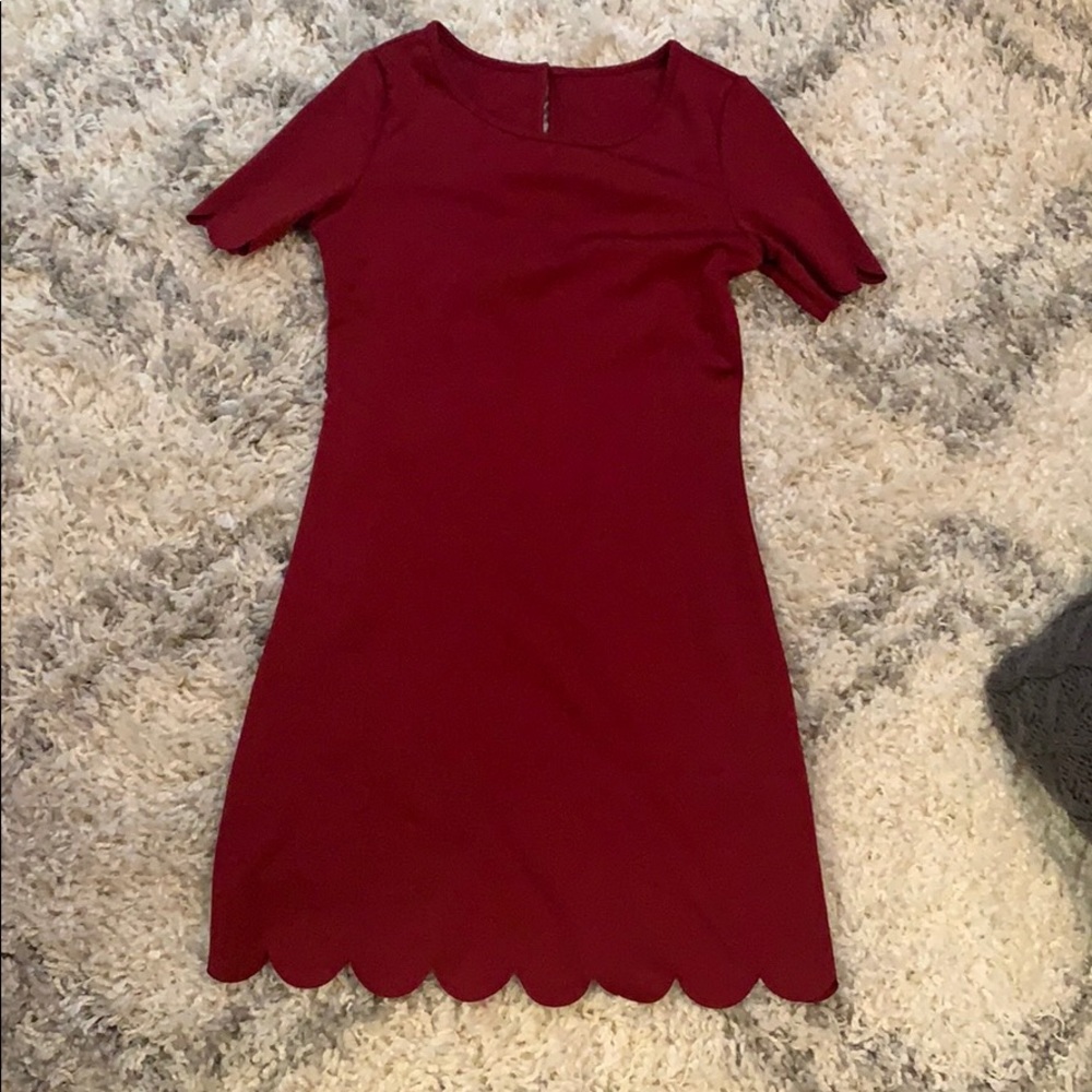 Red dress